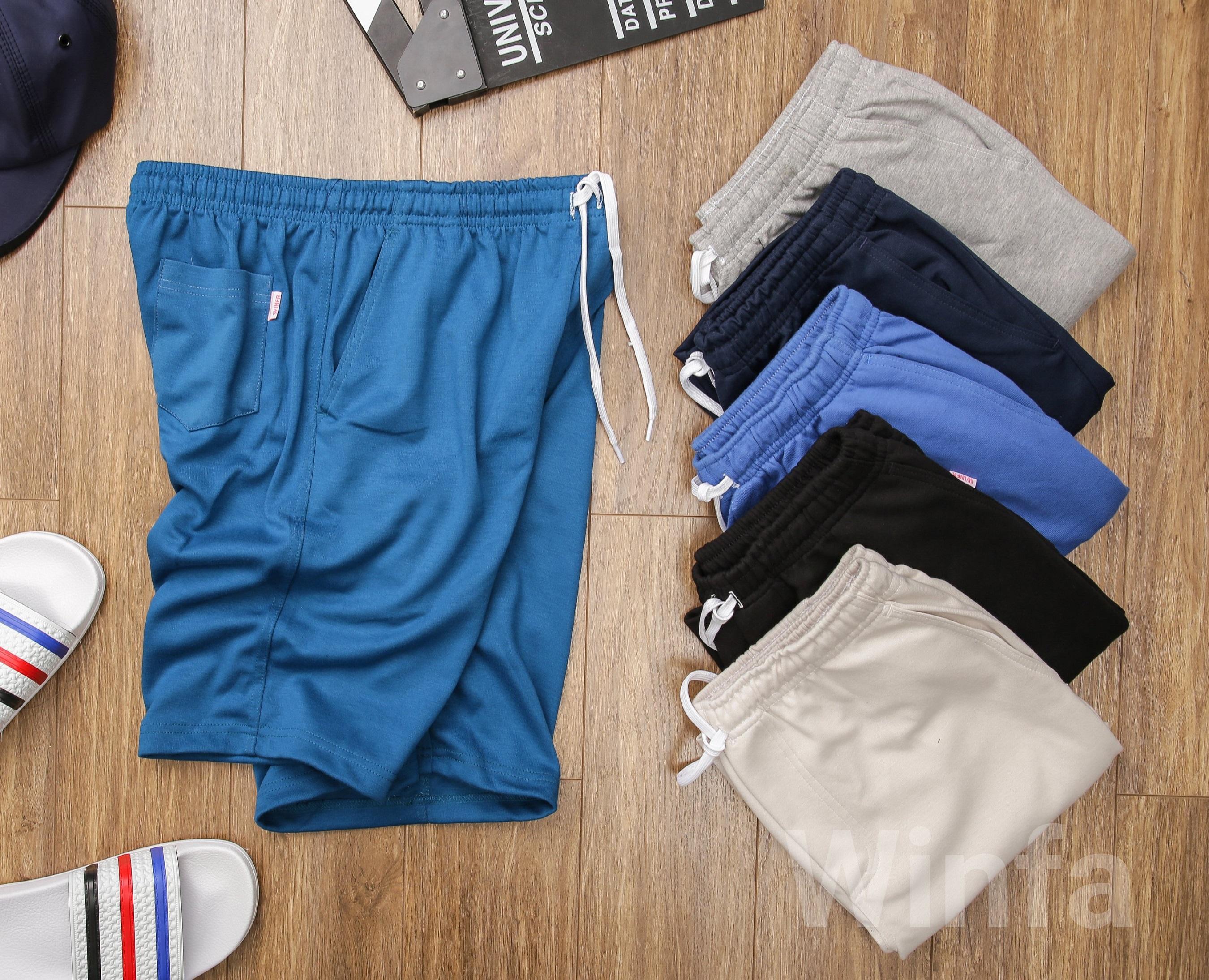 [HCM]QUẦN SHORT WINFA TỪ 50-95KG MÀU KEM
