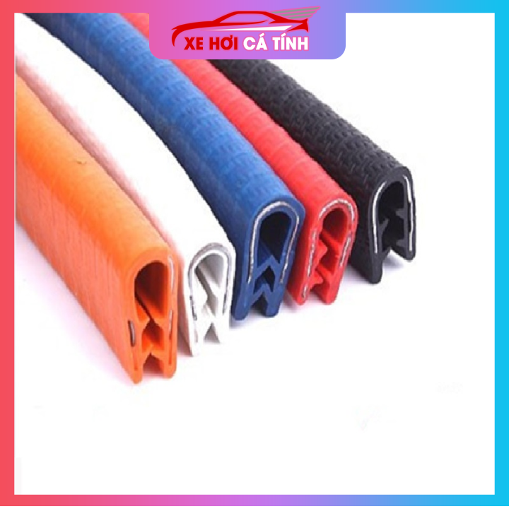 combo 10m Gioăng u Lõi Thép - Chống Va Đập, Cách âm Chống ồn màu Đen 10M