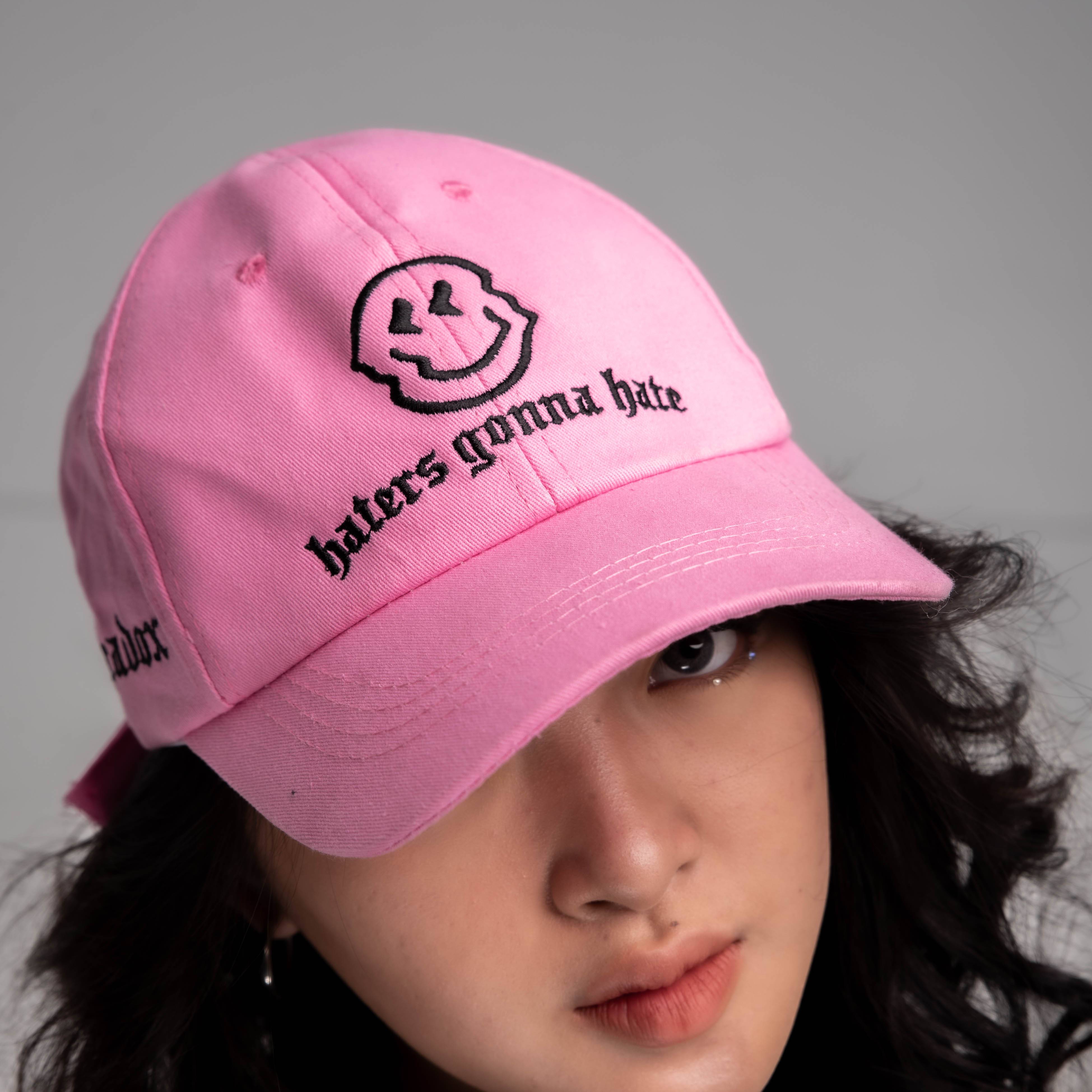 PARADOX Nón kết HATERS CAP  - BLACK WORDING