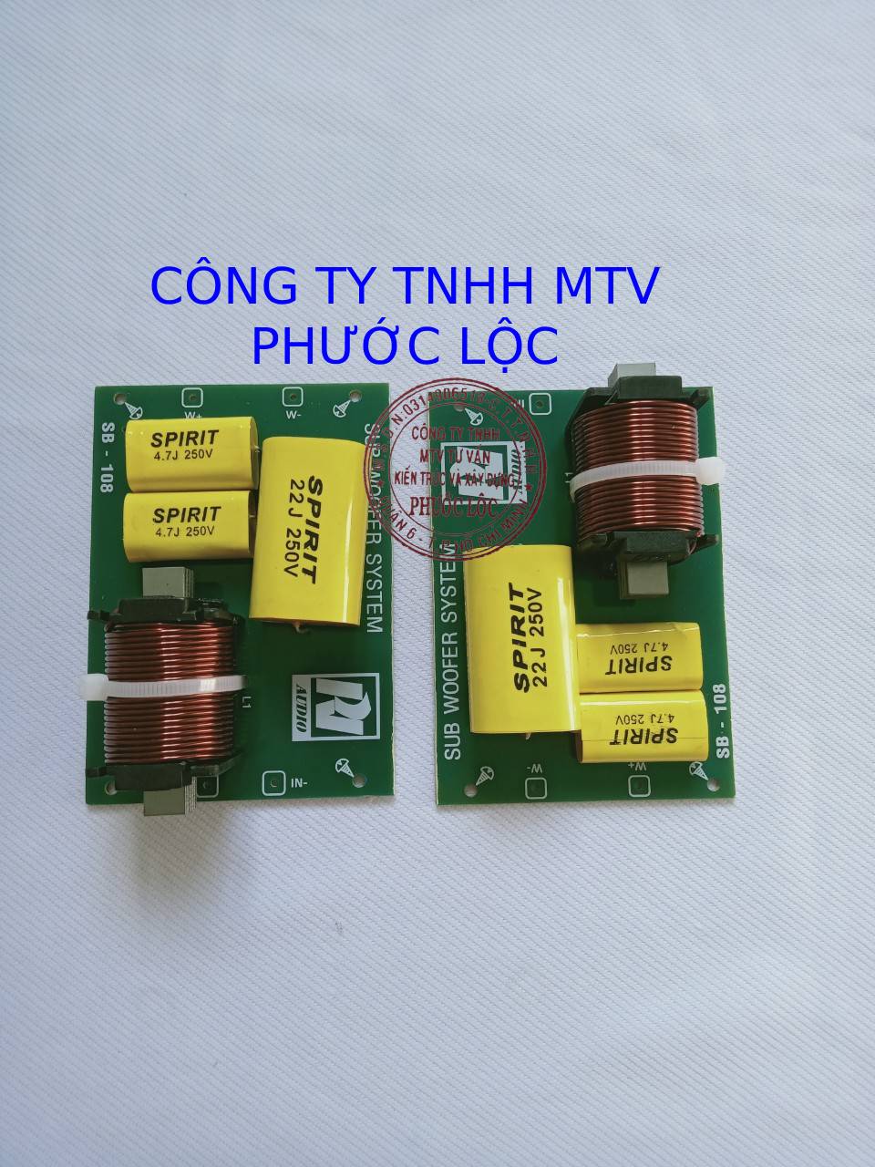 MẠCH PHÂN TẦN LOA SUB-SB108- 1 CẶP