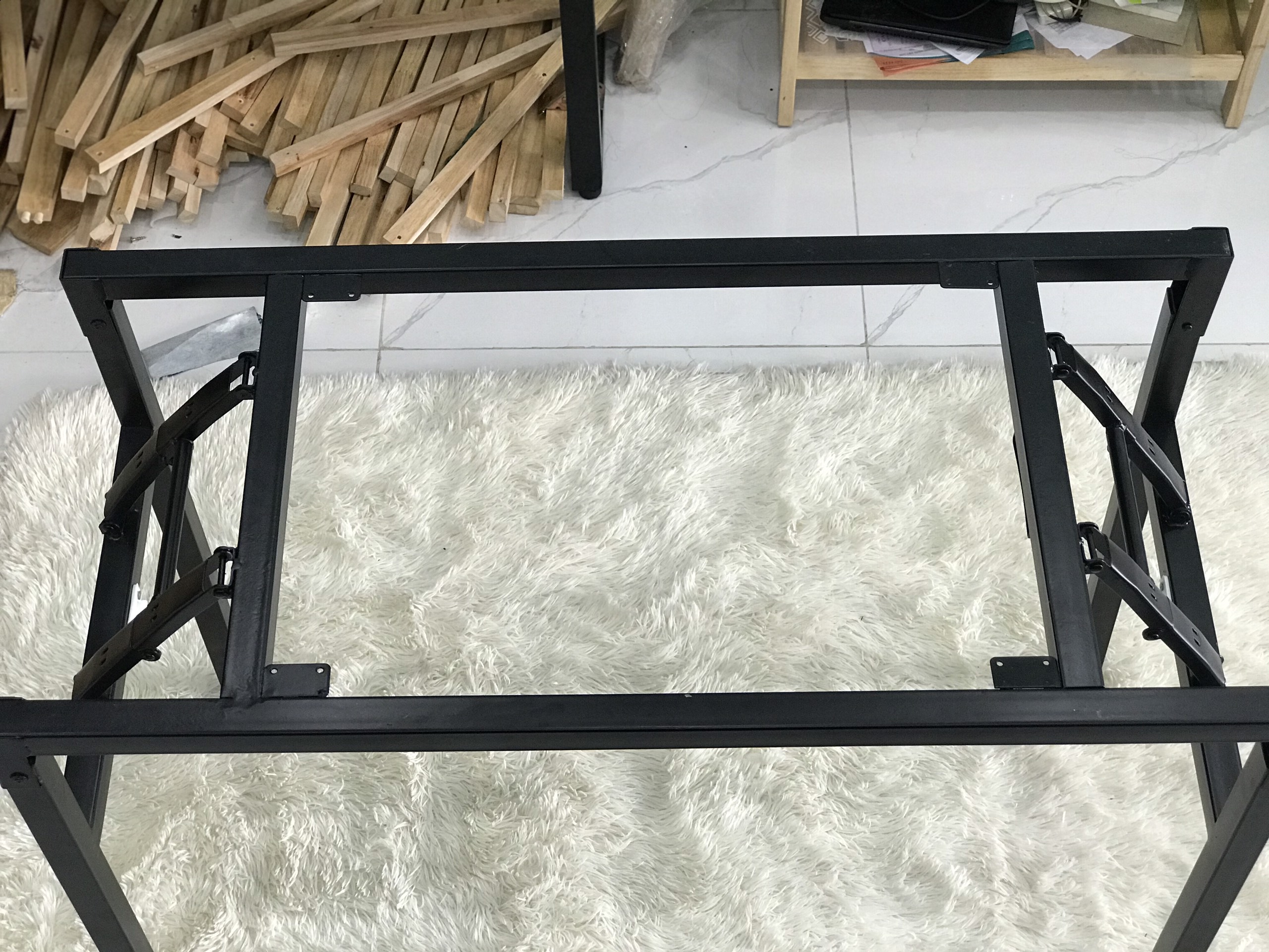 [Lò Xo] Chân Bàn Xếp Gọn Cao 72cm