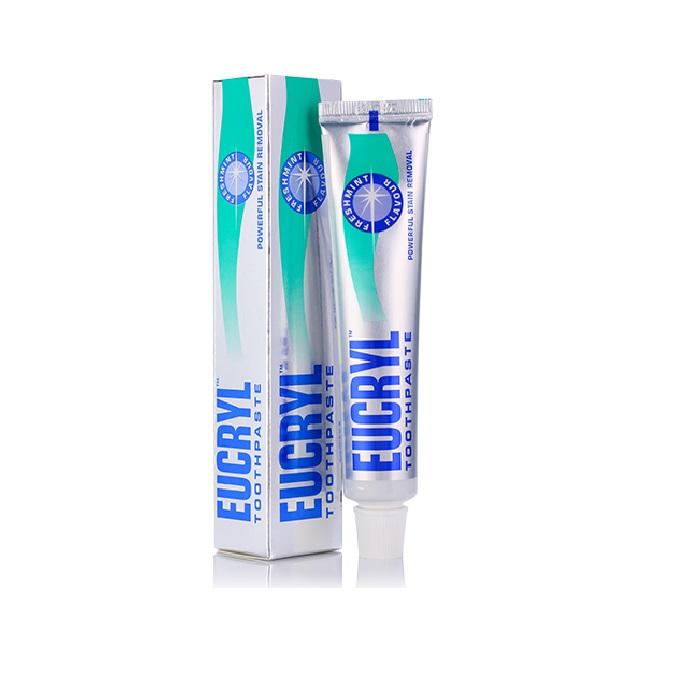 HCMKem đánh răng Eucryl hỗ trợ trắng răng và hỗ trợ trị hôi miệng