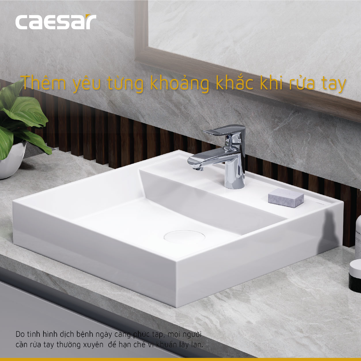 Vòi Lavabo Nóng Lạnh - B490CP