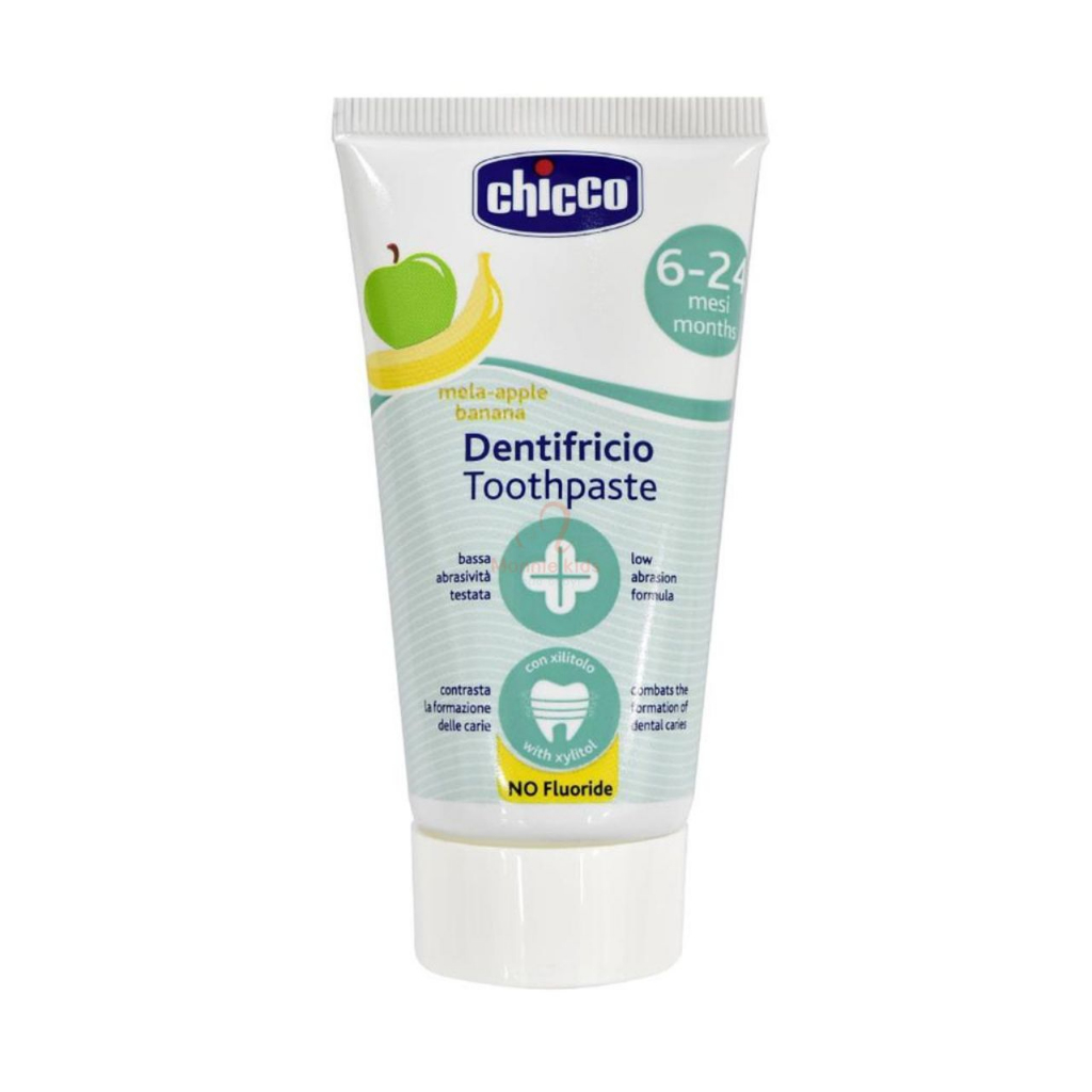 Chicco swallow baby toothpaste, baby toothpaste 50ml