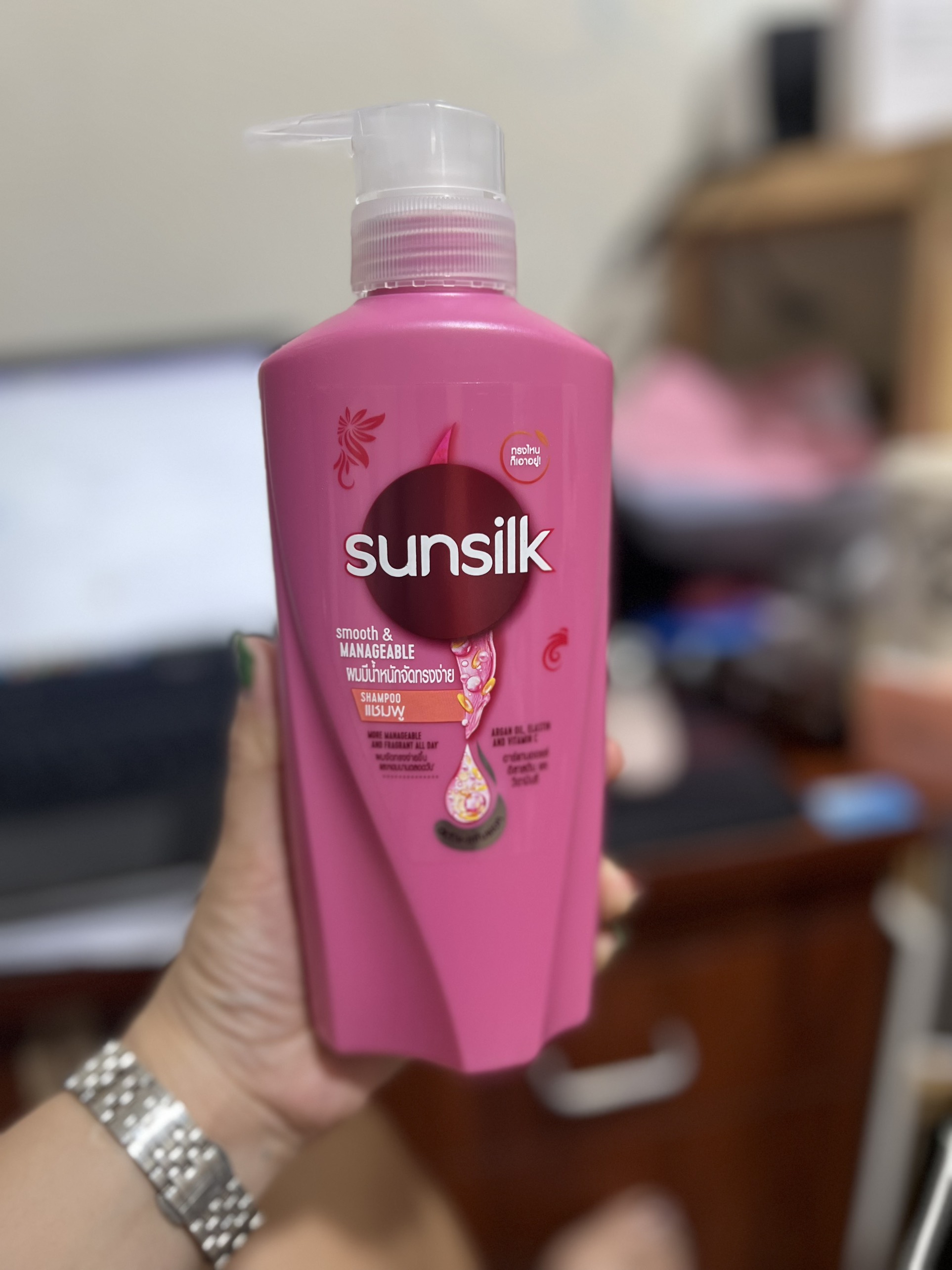 Dầu gội sunsilk thái lan 400ml - suôn mượt óng ả - dầu gội sunsilk 400ml thái lan