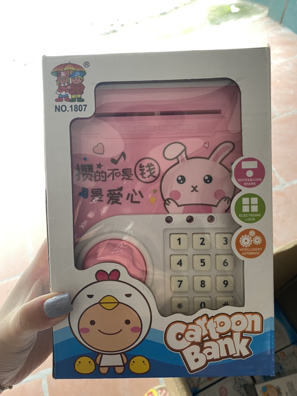 Két Sắt Mini Cho Bé, Két Sắt Thông Minh Cho Bé