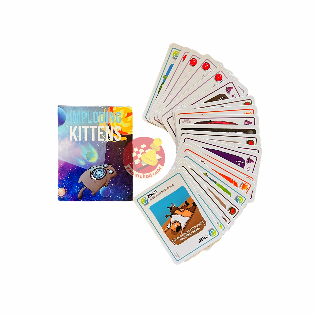 [HCM]Mèo Nổ Bản Mở Rộng Imploding (Tiếng Việt) - Imploding Kittens Expansion
