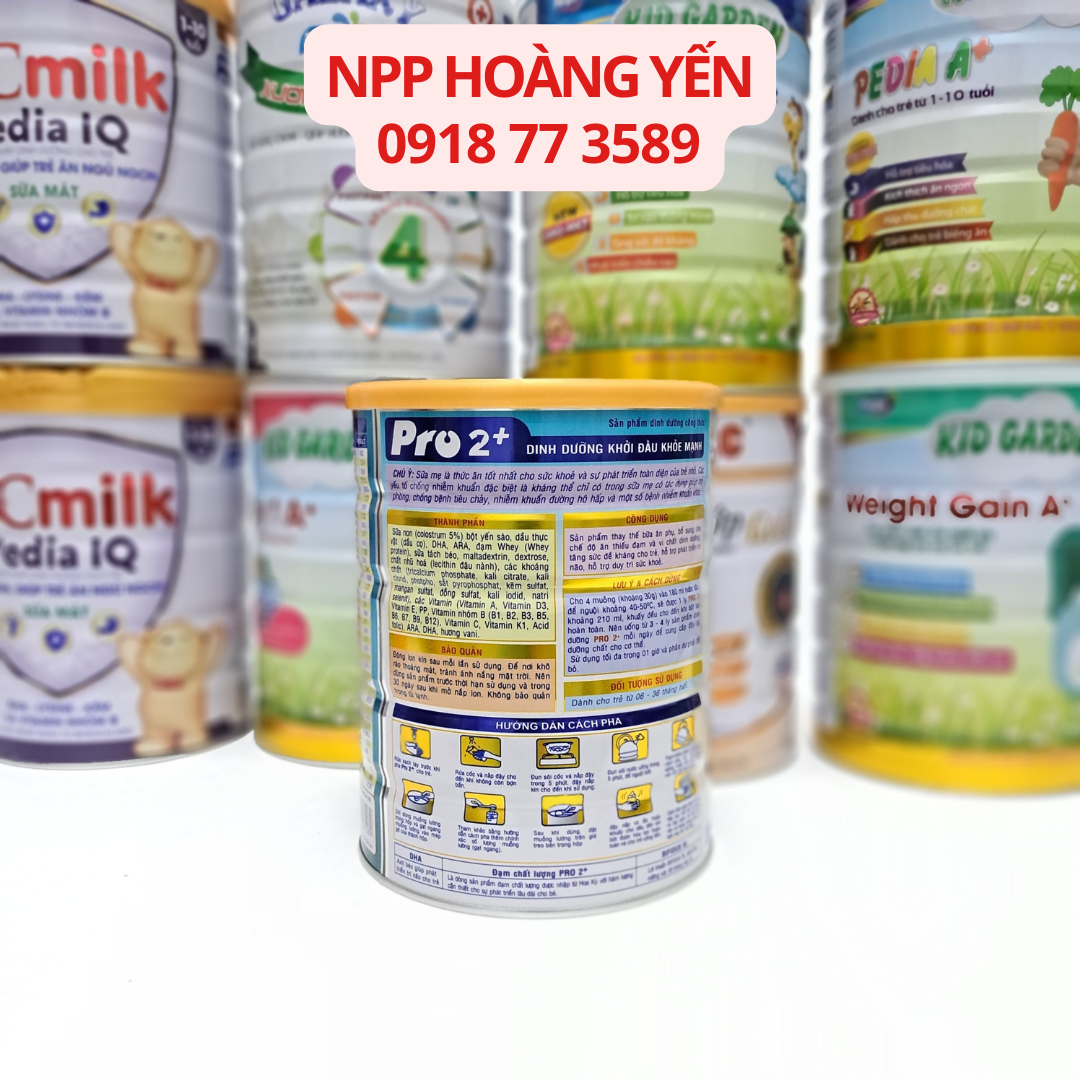 Sữa non Pisilac Pro 2 Colostrum 900g dành cho bé 6-36 tháng
