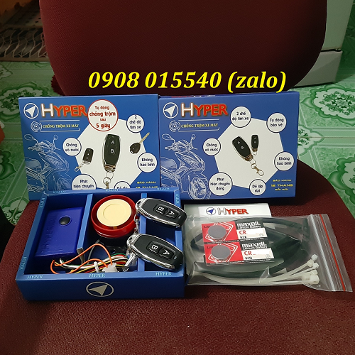 TV33 - HYPER - Khóa chống trộm, chống cướp HYPER MỚI NHẤT