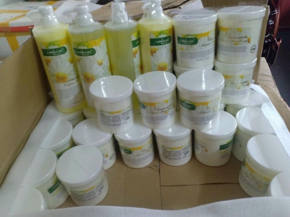 Sữa rửa mặt hoa cúc chăm sóc da spa thuộc bộ chăm sóc da hoa cúc