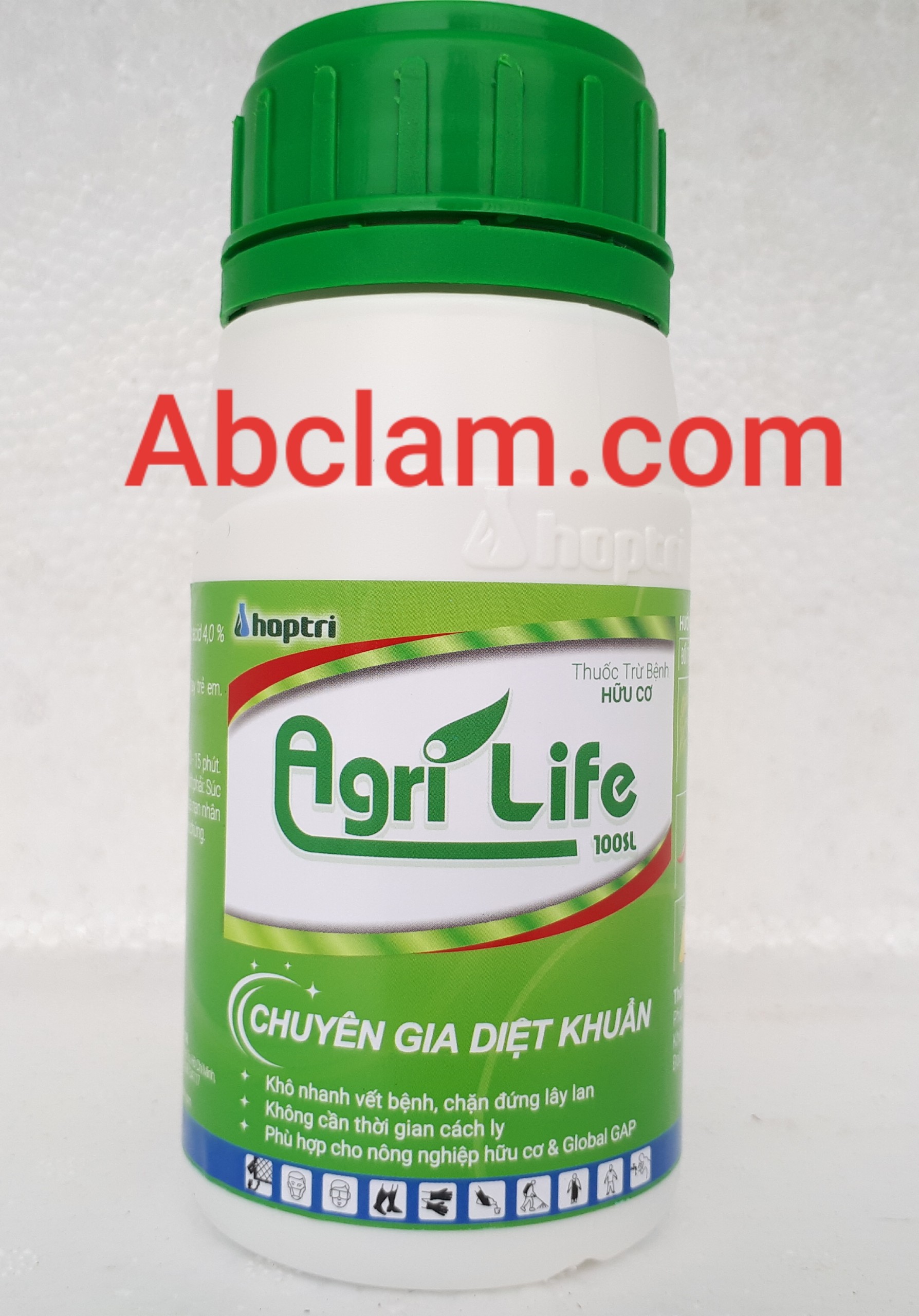 Thuốc trừ bệnh sinh học do khuẩn agri life 100sl hợp trí chai 200ml