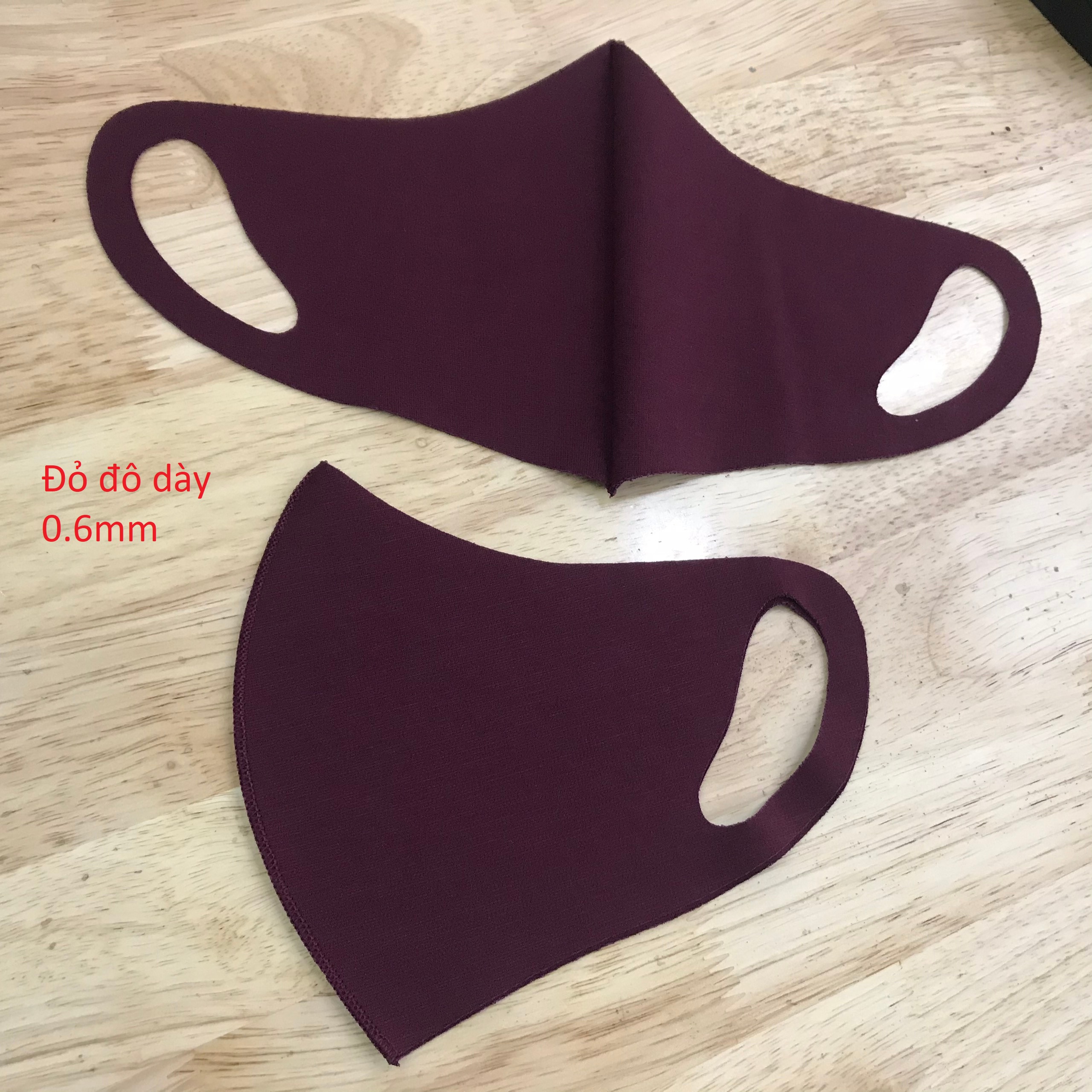 Combo 10 Khẩu trang vải 3D Poly khổ rộng thun co giãn