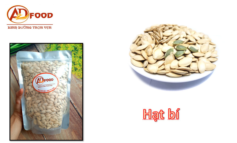 1Kg Hạt Bí Loại 1 Dễ Tách Vỏ