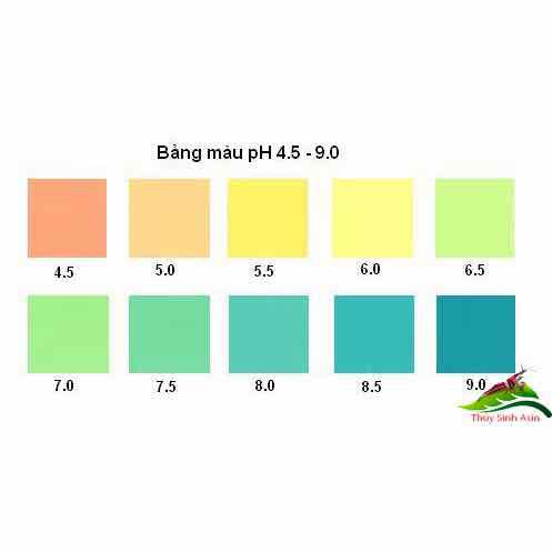 Dung Dịch Kiểm Tra pH cho hồ cá - Hàng Công Ty