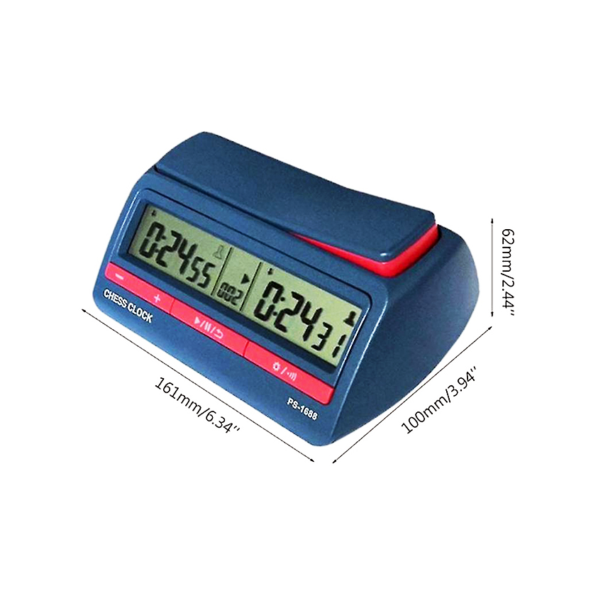 [HCM]Đồng hồ chơi cờ PS-1688 (42 chế độ chỉnh thời gian)