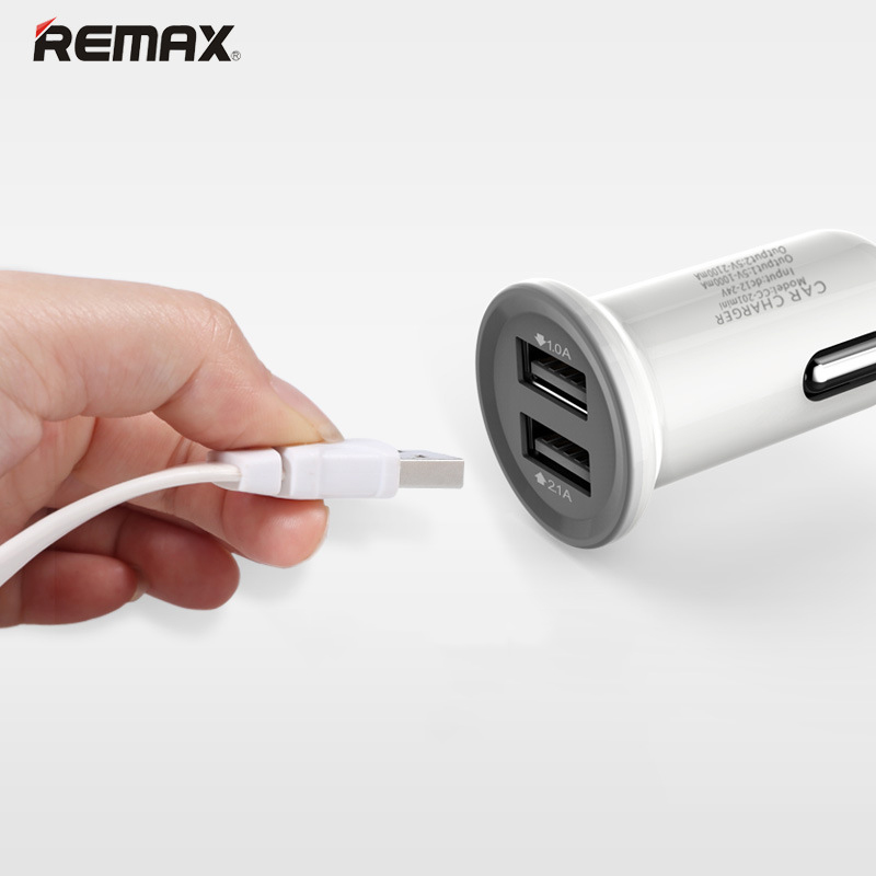 [ XẢ HÀNG ] Tẩu sạc ô tô Remax 2 cổng sạc RCC201 mini