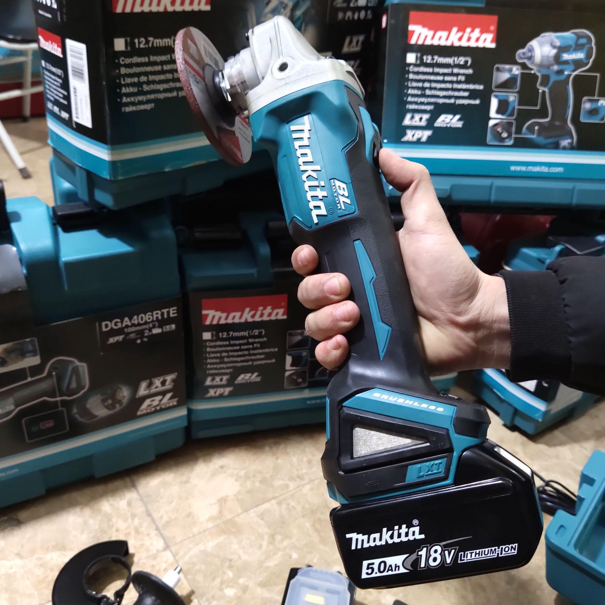 Máy mài góc dùng pin Makita DGA406RTE