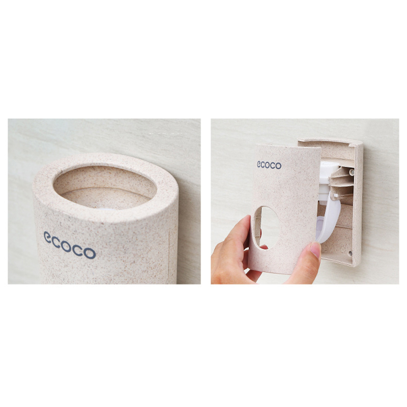 Dụng cụ lấy kem đánh răng tự động Ecoco lúa mạch