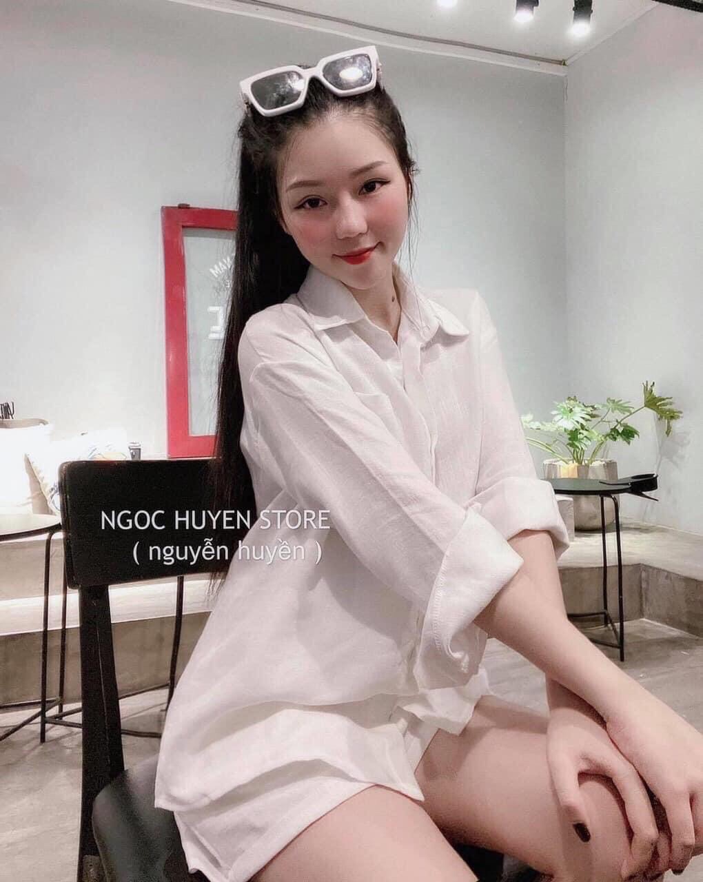 Set áo sơ mi quần đùi chất đũi