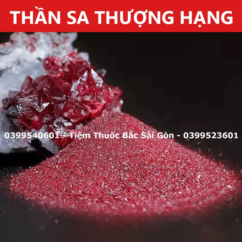 Thần Sa - Chu Sa - Hùng Hoàng (Hồng Hoàng) - Phong Thủy