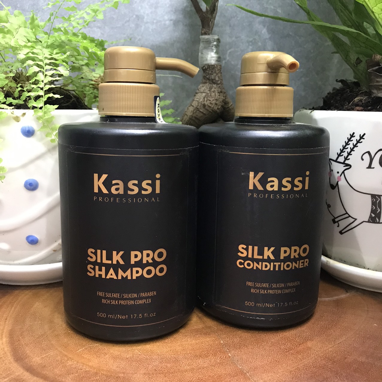 [Hcm]Kassi Silk Pro Damaged Hair Repair Shampoo 500ml