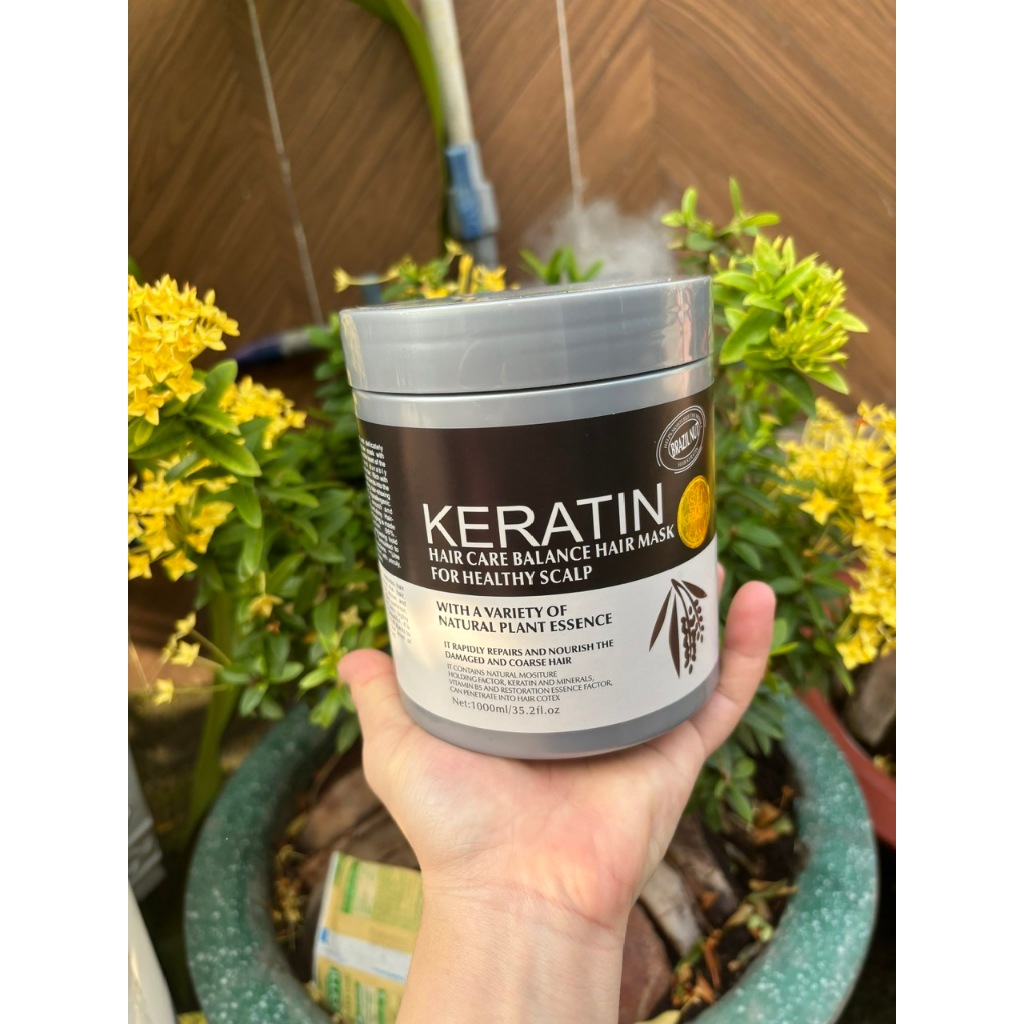 Kem hấp tóc, ủ tóc Keratin Hàn Quốc 1000ml
