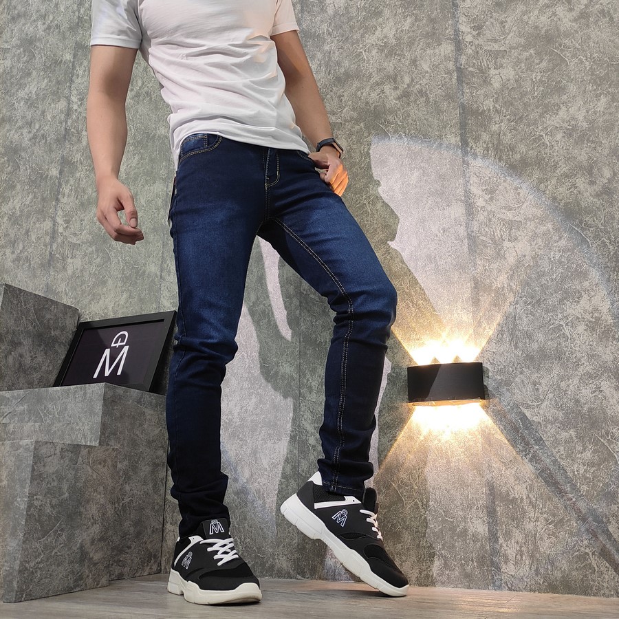 [HCM]Quần jean co giãn Muidoi Q104 (Xanh đậm)