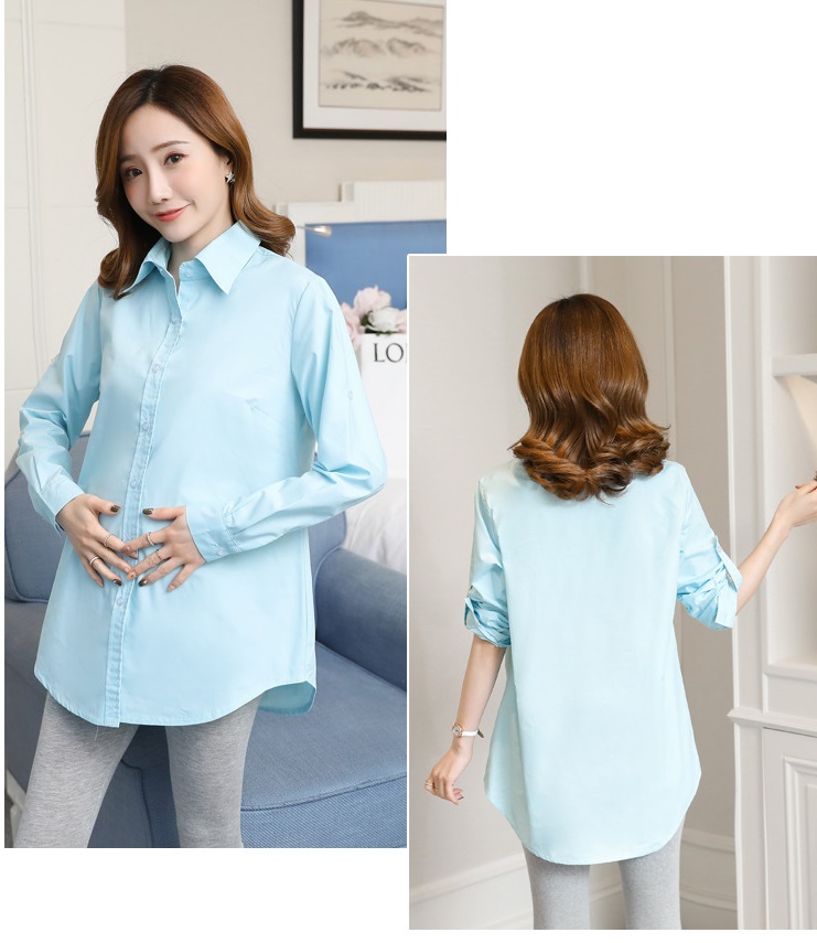 Áo sơ mi bầu form rộng S165