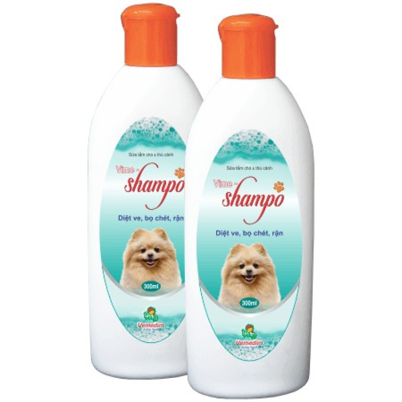 Sữa tắm tiêu diệt ve rận bọ chét Vime Shampoo