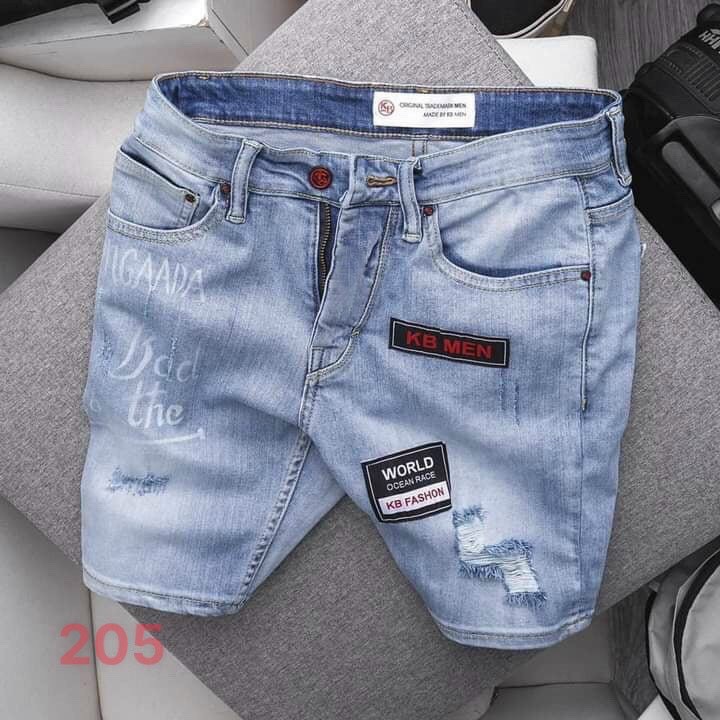 QUẦN SHORT JEAN NAM RÁCH PHONG CÁCH SOÁI CA