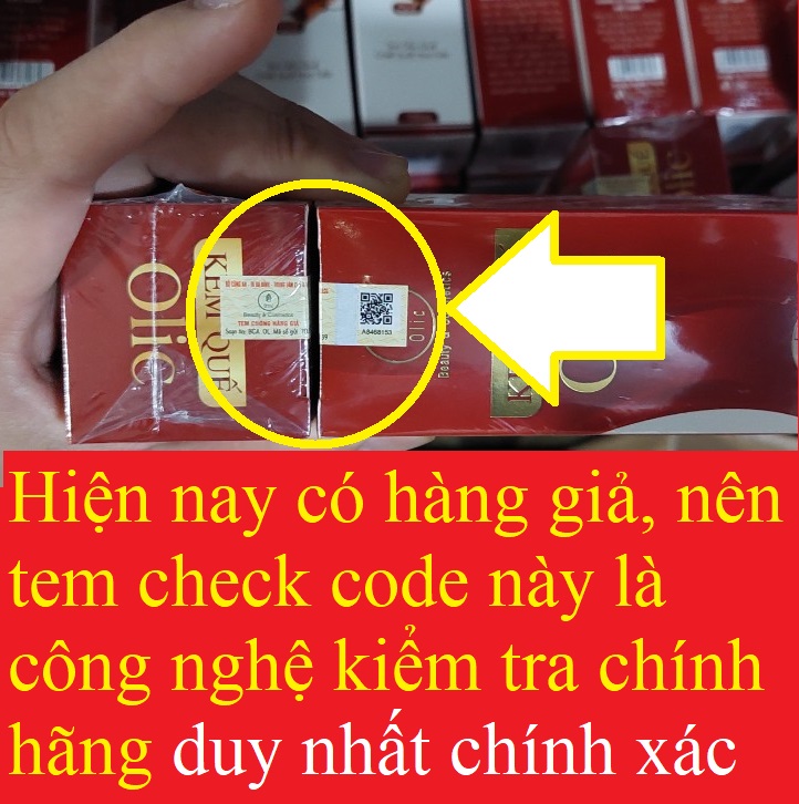 kem Tan Mỡ Olic Kem Quế olic mẫu mới sẵn