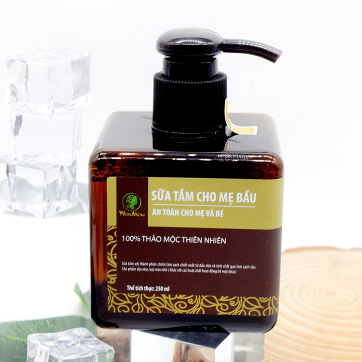 Sữa tắm thảo mộc wonmom cho mẹ bầu 250ml