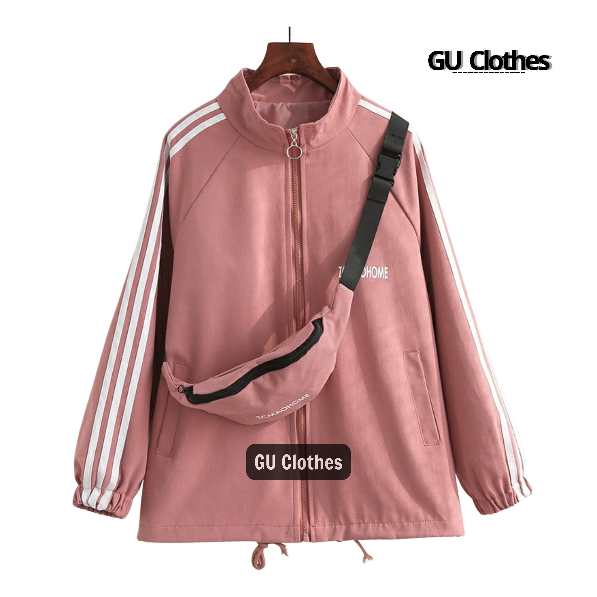 Áo Khoác Gió Túi Chéo Thể Thao GU Clothes