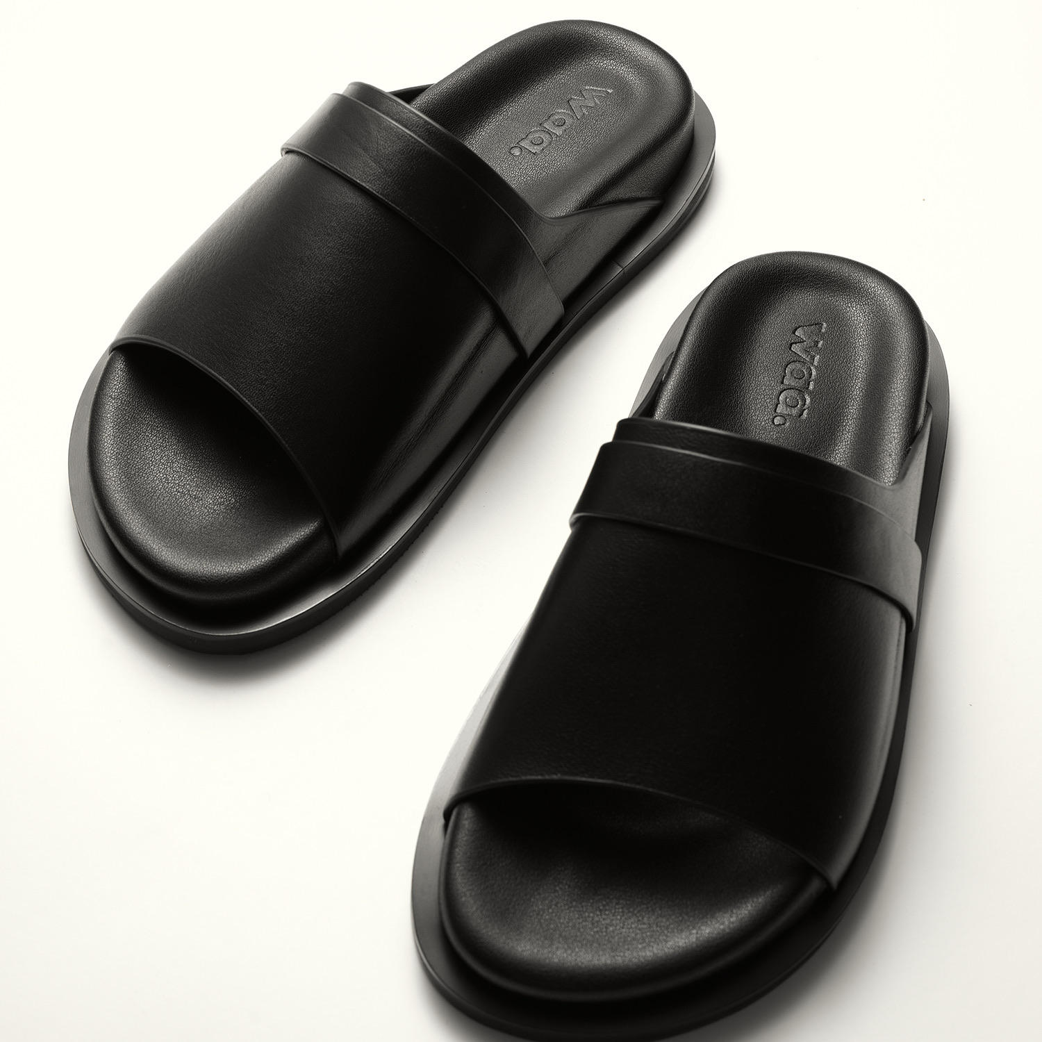 Bun Sandals waa. - Dép Bun Quai Ngang Da Bò