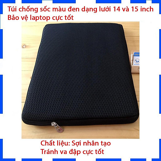 [HCM] Túi Chống Sốc Đựng Laptop 13 inch 14 inch, 15.6 inch