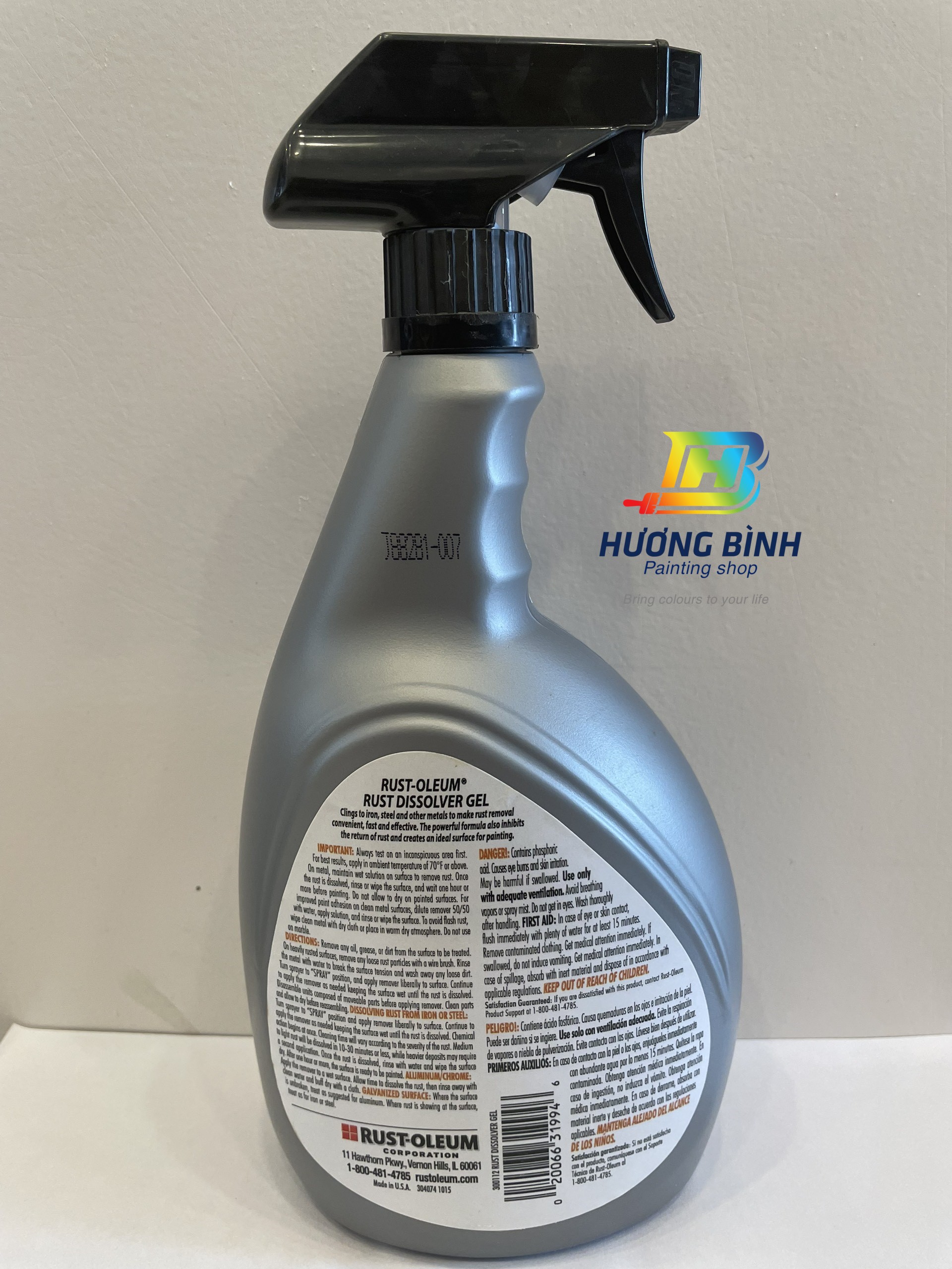 Chai xịt Rust-Oleum xịt tan rỉ sét - Rust Dissolver