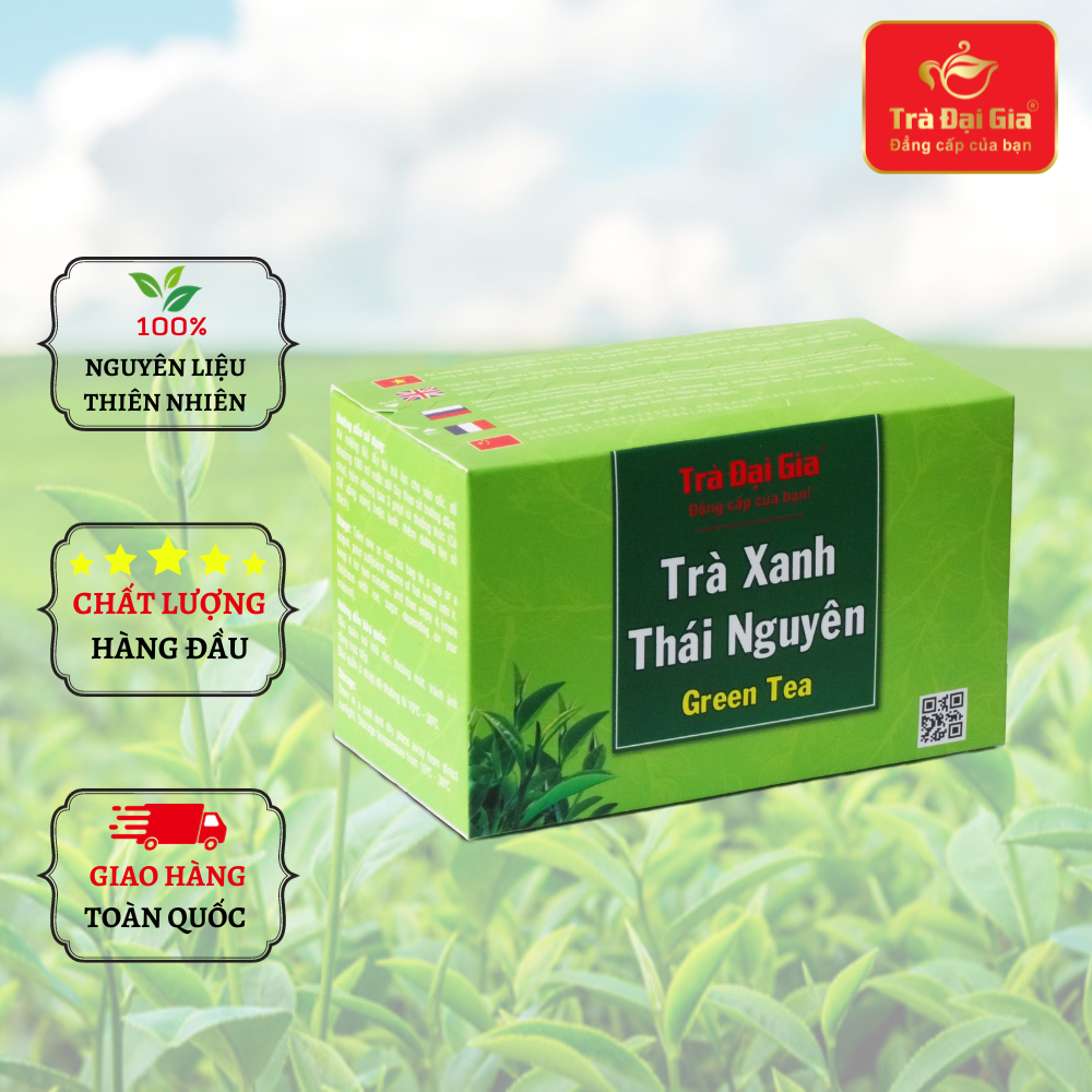 (Hàng tặng không bán) Trà xanh túi lọc - Trà Đại Gia