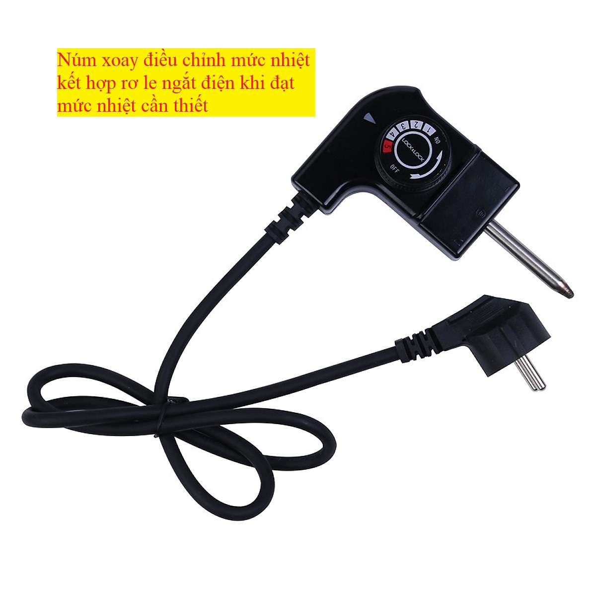 Vỉ nướng điện Lock&Lock EJG211 (2000W) hàng chính hãng
