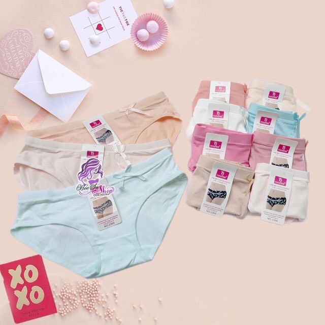 [HCM]combo 10quan thun cotton.Quần chíp cotton