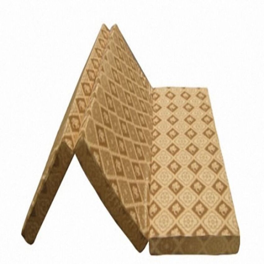 Nệm bông ép Korea hàn quốc 1m x 2m x 9cm  (Giao màu áo nệm ngẫu nhiên)