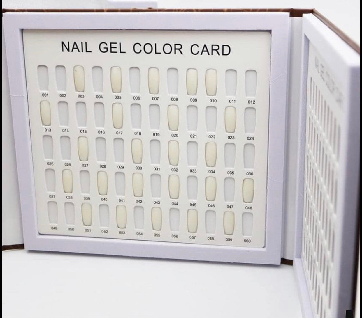 Sổ móng 120 màu nail (không bao gồm móng)