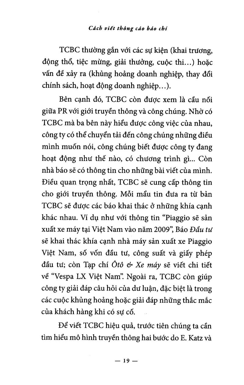 Phong cách PR chuyên nghiệp