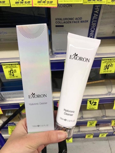 SỮA RỬA MẶT - TRẮNG DA EAORON HYALURONIC CLEANSER 100ML