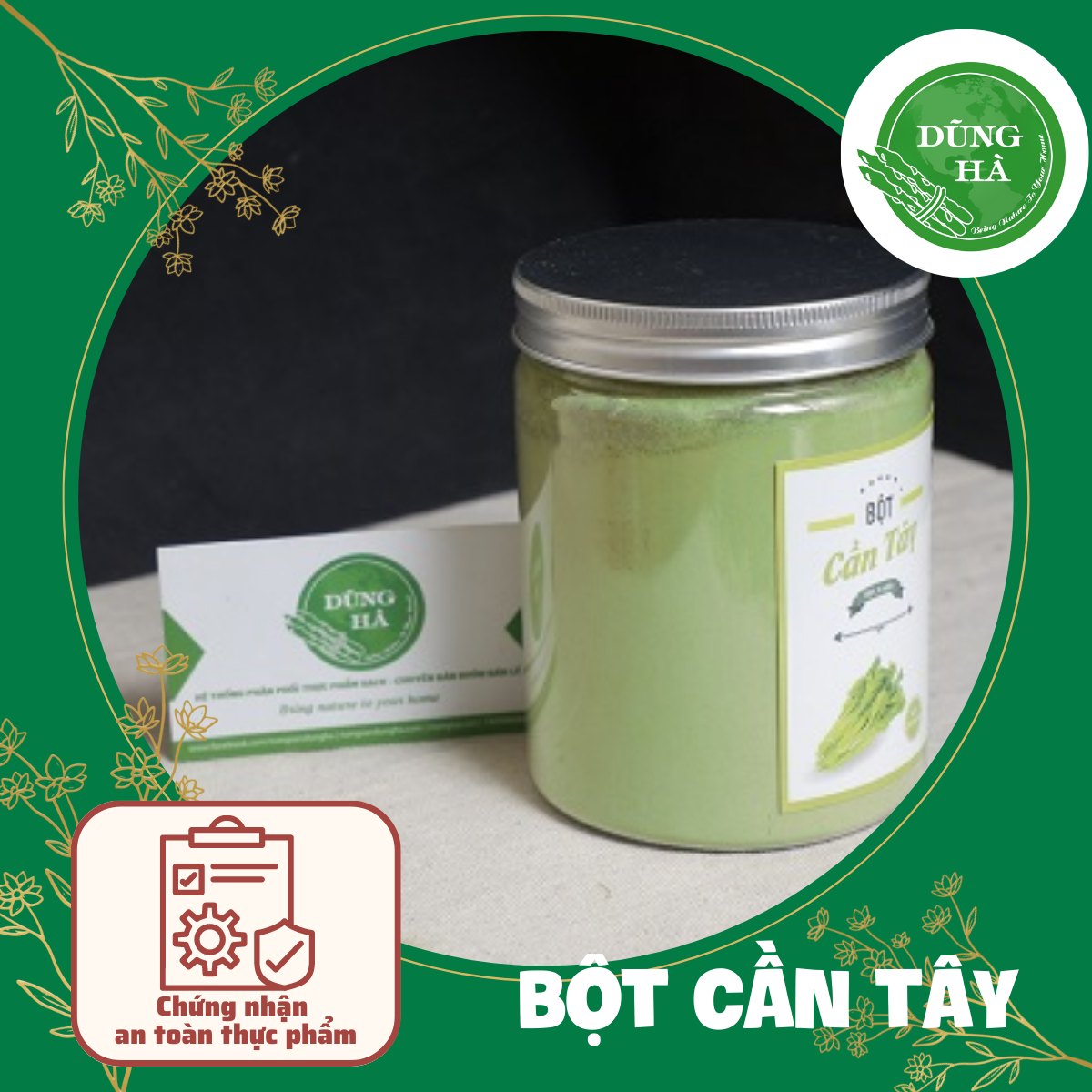 Bột cần tây nguyên chất