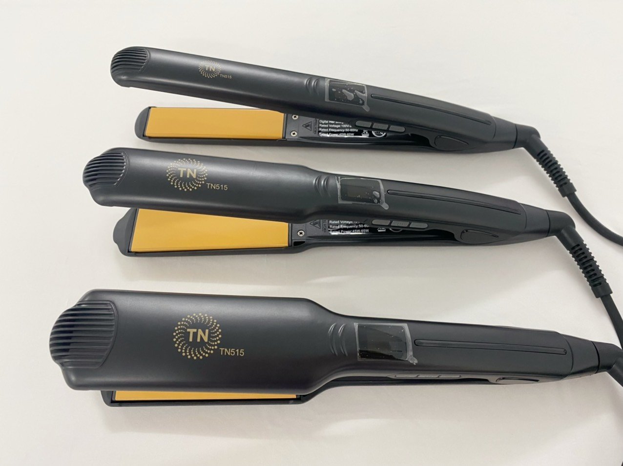 Máy là tóc mặt sứ , Máy Kẹp Duỗi Tóc Ceramic ( BẢNG LỚN - TRUNG - NHỎ )