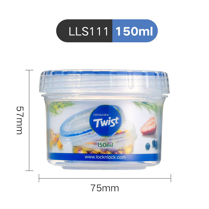 Hộp nhựa bảo quản thực phẩm để tủ lạnh kín hơi twist lock&lock nhiều size