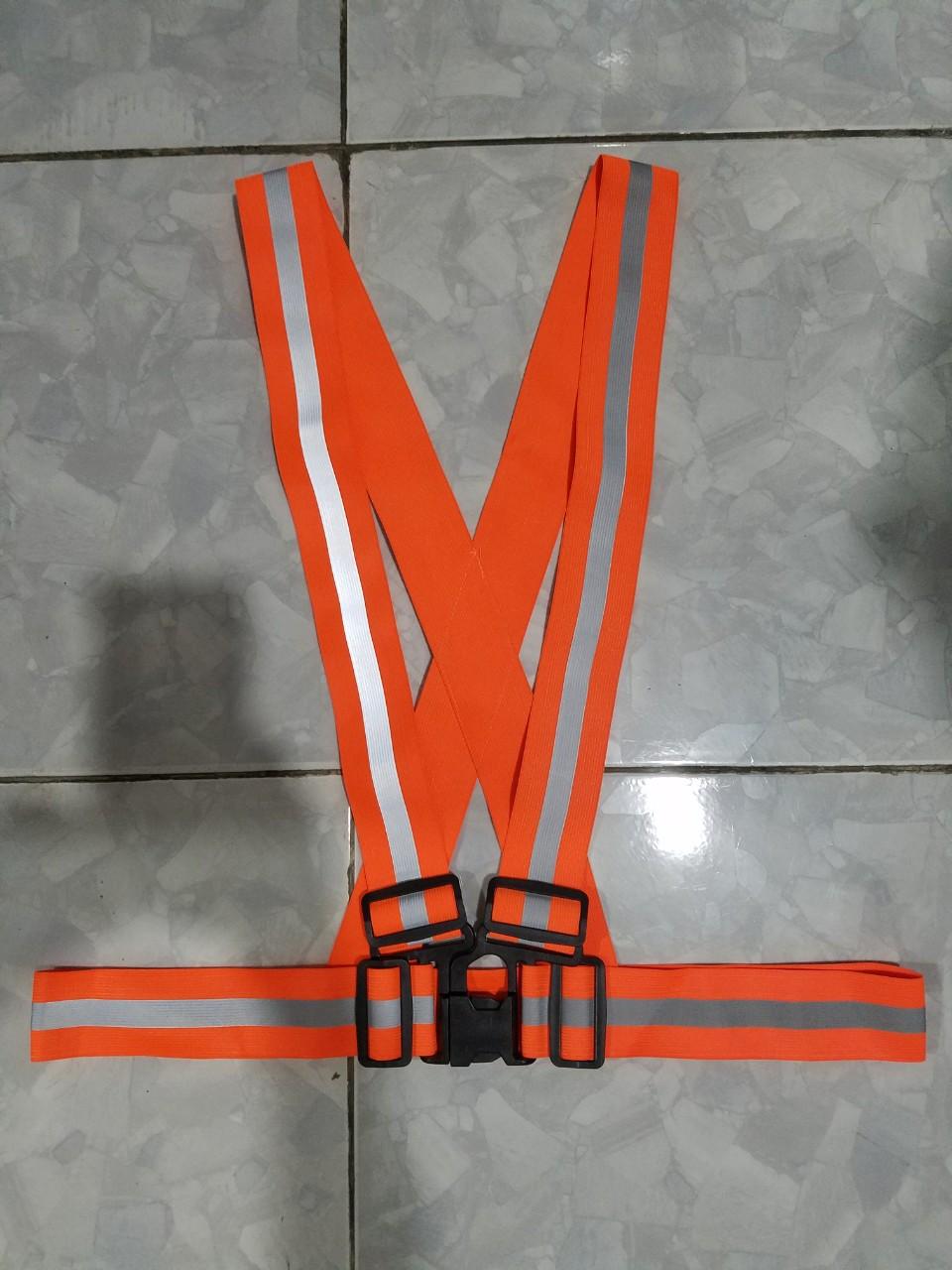 [HCM]Áo phản quang dây thun cam