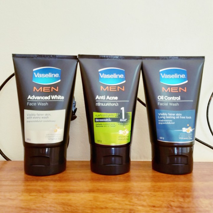 Sữa Rửa Mặt Vaseline Men 100g