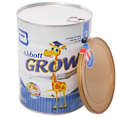 [HCM]Sữa Abbott Grow số 3 lon 900g (1-2 tuổi)