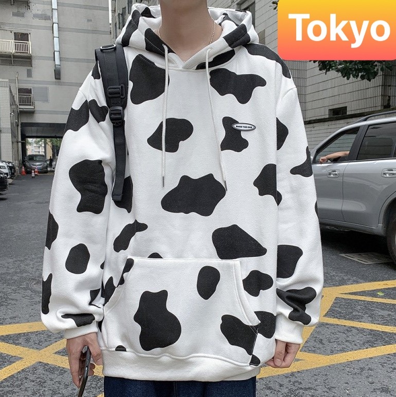 ÁO KHOÁC HOODIE NAM NỮ UNISEX CHẤT NỈ DÀY PHOM FROM RỘNG CAO CẤP TRẮNG BÒ SỮA NHẬT BẢN SÀNH ĐIỆU CHỐNG LẠNH, NẮNG NÓNG, THU ĐÔNG NÚI FUSI HOT TREND CAO CẤP - TOKYO FASHION